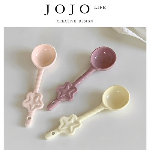 JOJO'SLIFEPD创意陶瓷勺子ins
