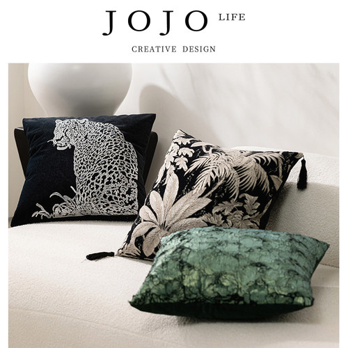 JOJO'SLIFEPD.抱枕套复古沙发