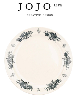 JOJO'S L. PD.Quinoa.釉下彩餐具高级感西餐盘甜品深盘 | 藜麦