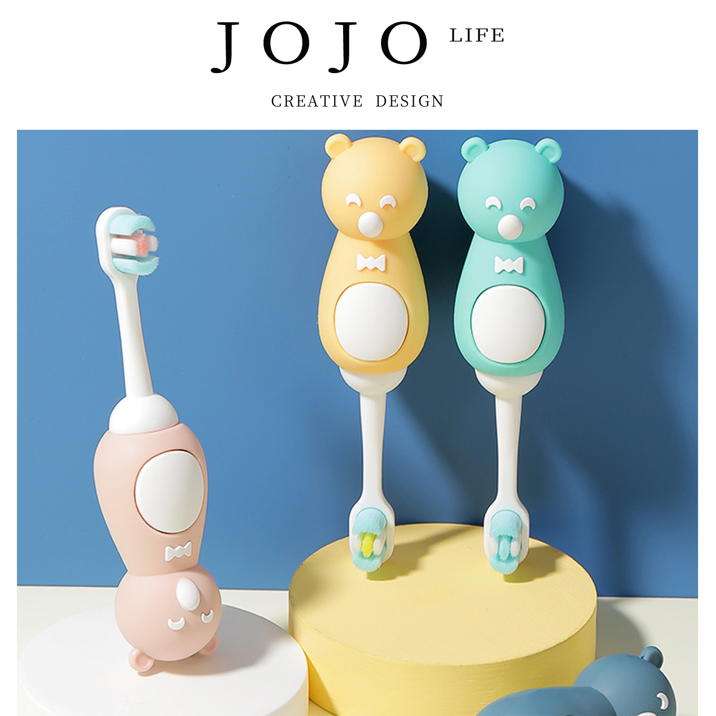 JOJO'SLIFEPD万毛儿童牙刷软毛