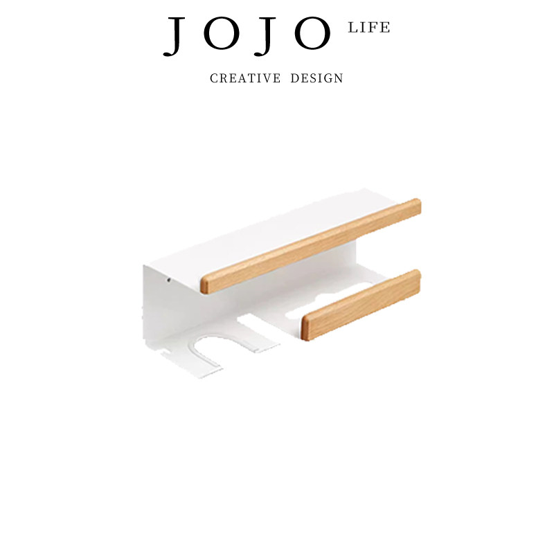 JOJO'S L. PD.Reiki.卫生间置物架壁挂吹风机免打孔收纳架 | 灵气