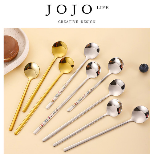 JOJO'SLIFEPD长柄搅拌勺小汤匙