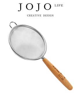 JOJO'S L. PD.health.面粉筛不锈钢豆浆过滤勺厨房烘焙工具 |链康