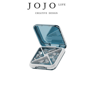 药盒创意密封防潮分装 JOJO PD.Westwood.四格便携式 颜辞