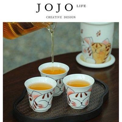 JOJO'SLIFEPD手绘旅行茶具套装