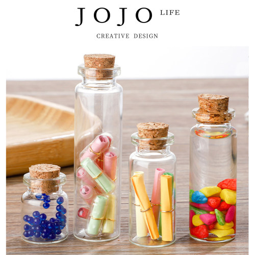 JOJO'SLIFEPD玻璃瓶带软木塞