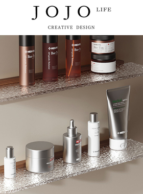 JOJO'S L. PD.deliberately.胡桃木浴室置物架免打孔壁挂 | 故意