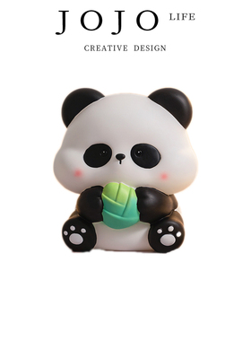 JOJO'S L. PD.collect.熊猫儿童存钱罐男女孩大容量零钱罐 | 英收