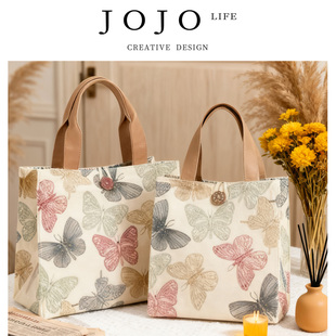 JOJO'S L. PD.杂货先生.创意日系帆布包手提便当包妈咪包 | 循泪