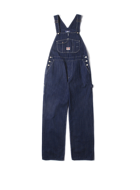 High Back Vintage Overalls Three In One Pocket吊带工装背带裤