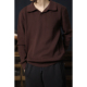 Long 海鸥领马球针织衫 Sleeved Knit Polo Shirt 长袖 翻领毛衣