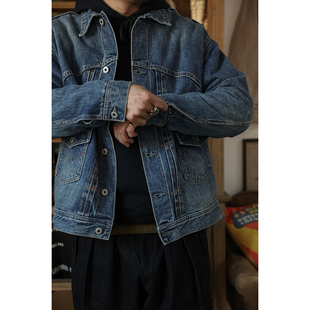 Jacket Secondorder Denim SOR 复古洗水赤耳丹宁牛仔夹克 FW22