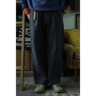 FW24 长裤 Utility Pants复古水洗做旧面包工装 Baker Secondorder