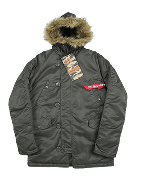 Parka extreme cold weather type N-3b 美式复古 中长款连帽棉服