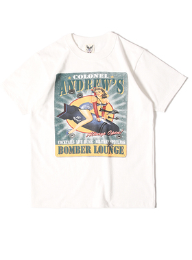 COLONEL ANDREW'S 安德鲁上校轰炸机休息室 纯棉加厚 短袖T恤 TEE