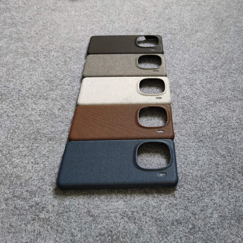 布艺适用iQOO Z9/z10turbo/+手机壳iQOO12/13/pro大孔iqoo z9/z9X保护套半包织物硬壳vivo不粘指纹手机套