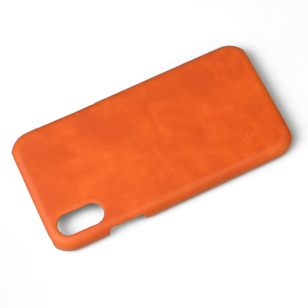 x/xs/xr/xsmax半包皮质手机壳