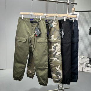 强烈推荐岛国山系户外防风防水冲锋裤男士防寒保暖迷彩工装羽绒裤