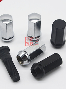 吉普北汽BJ40L轮胎螺丝B40BJ40PLUS勇士改装轮毂轮胎螺丝螺帽杆栓