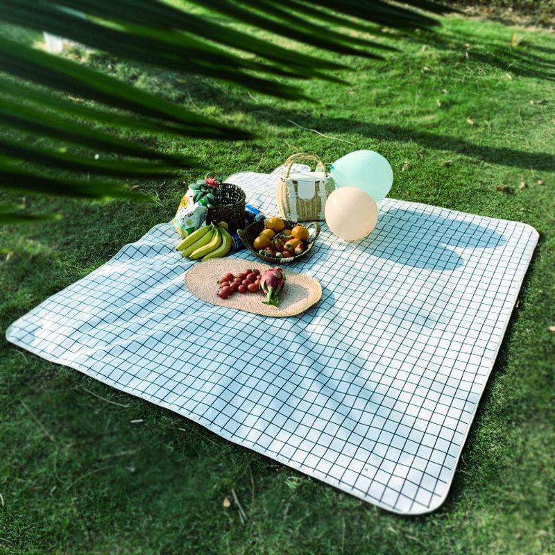 野餐垫防潮垫防水加厚加大户外便携公园郊游露营草坪垫子野炊地垫