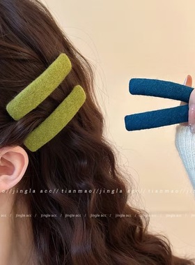 【下单立减50】复古港风发夹女气质刘海夹后脑碎发夹发卡头饰_SH