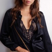 澳奢PS 高订系列蕾丝薄纱性感连体衣超薄无钢圈文胸