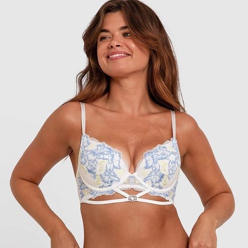 澳洲bras 小胸显大集中内衣防下垂大胸显小超薄透气丰满大杯文胸