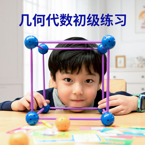 fritzs儿童早期几何立体拼积木