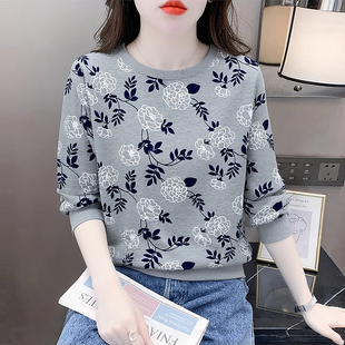 欧货长袖t恤女款2026新款宽松打底衣女内搭高级感可外穿卫衣上衣