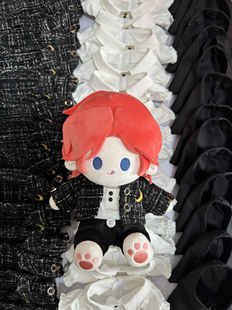 娃衣定制来图来样定制棉花娃娃衣服特殊体型动物体开版打样大货