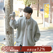 青少年男生春秋上衣外套男款 卫衣男春季 重磅立领开衫 @港仔文艺男