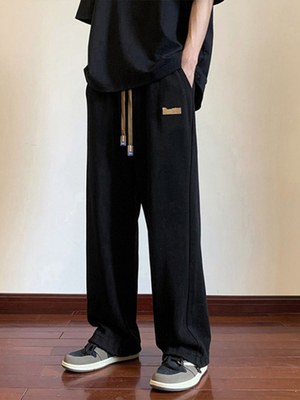 taobao agent Demi-season trend warm sports casual trousers