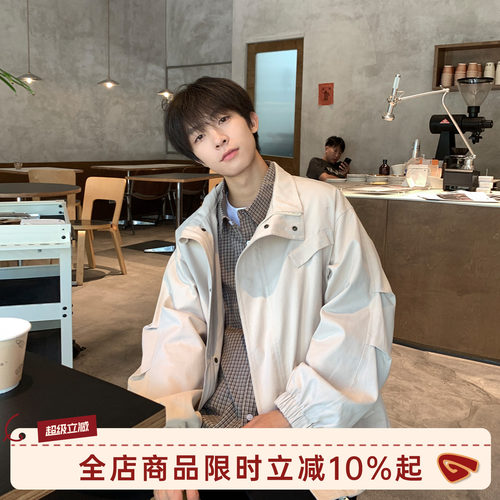 GOOZIMADE美式飞行员夹克男宽松