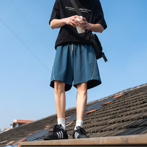 GOOZIMADE凉感防晒短裤男五分裤