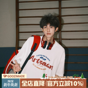 重磅短袖 T恤男2025新款 夏季 明星同款 男款 MADE 男生纯棉半袖 GOOZI