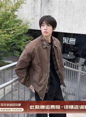 GOOZIMADE巴恩风假两件棉服男