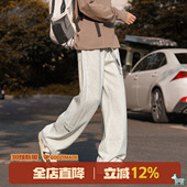 男春季 男款 直筒男士 子男生运动长裤 抽绳休闲裤 港仔文艺男灰色卫裤