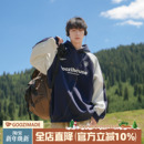 男款 卫衣男冬加绒加厚美式 连帽外套 GOOZIMADE重磅插肩袖 明星同款