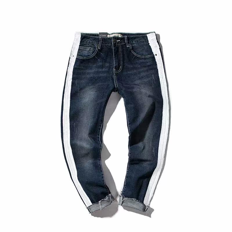 Jeans pour adolescent droite en vrac pour automne - Ref 1480620 Image 5