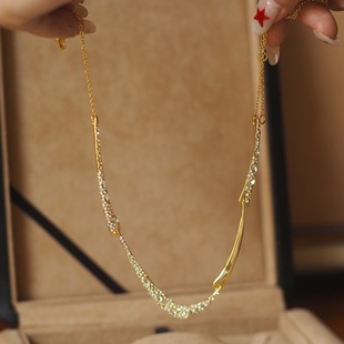 极简项链锁骨链设计感复古复古小众鬼才项链