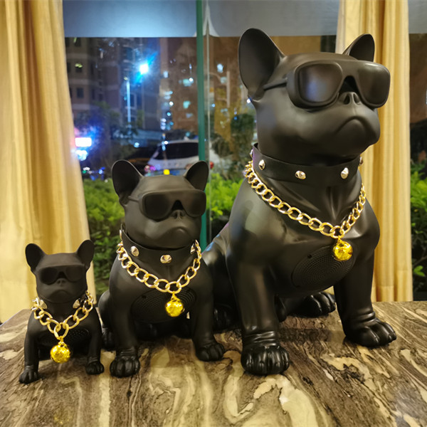 斗牛犬蓝牙音响电脑生日礼物