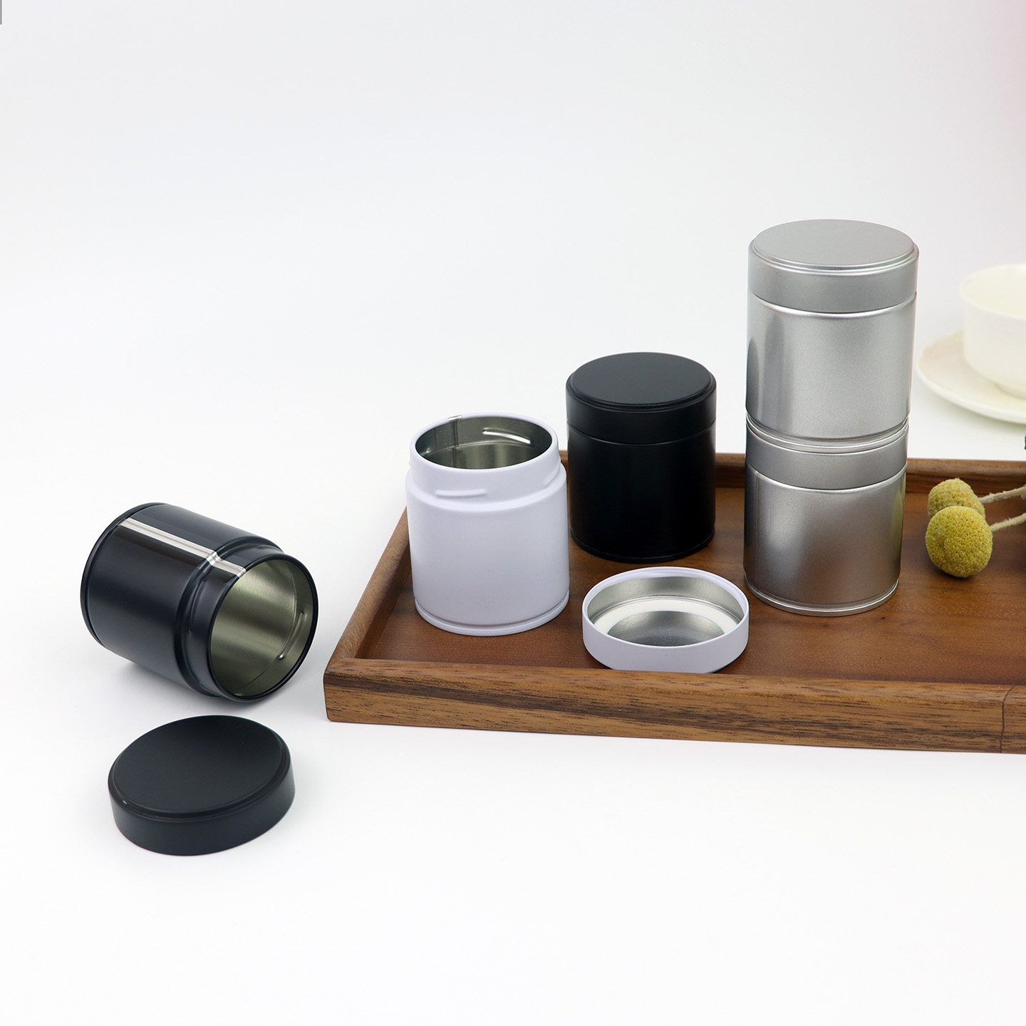 茶叶罐马口铁罐便携迷你小号密封罐防潮咖啡豆青汁粉通用焊接空罐,包装,马口铁盒,淘宝优惠券,粉丝福利购,淘宝优惠卷