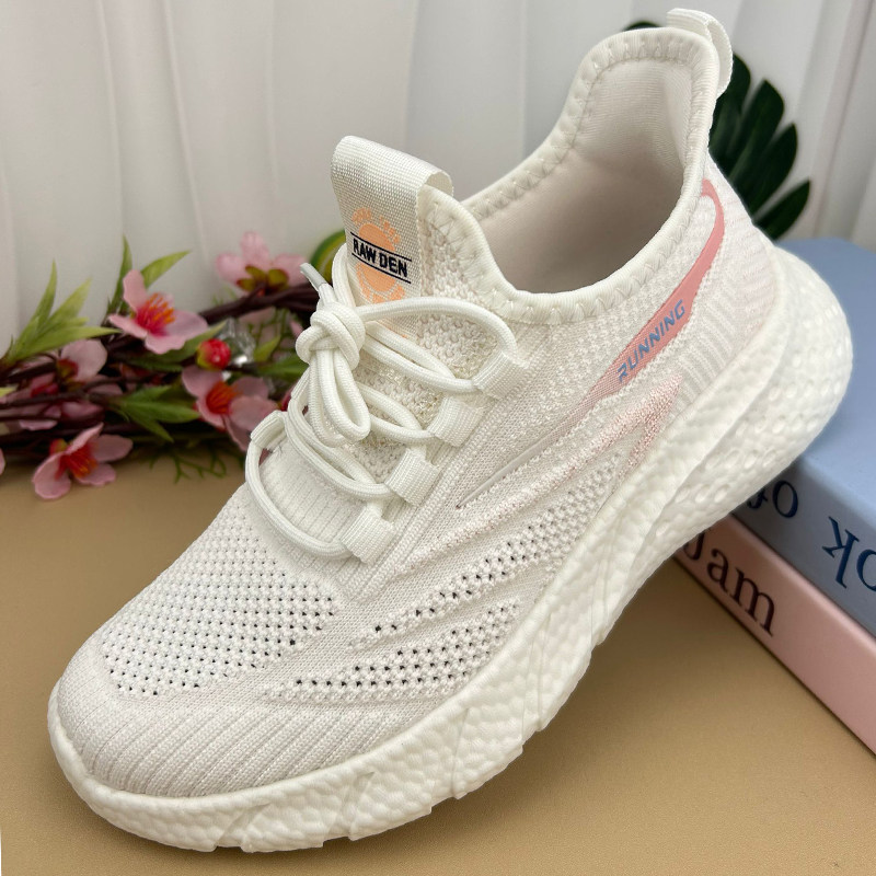 老北京布鞋女鞋夏季镂空网眼鞋超轻爆米花底运动休闲鞋单层网面鞋