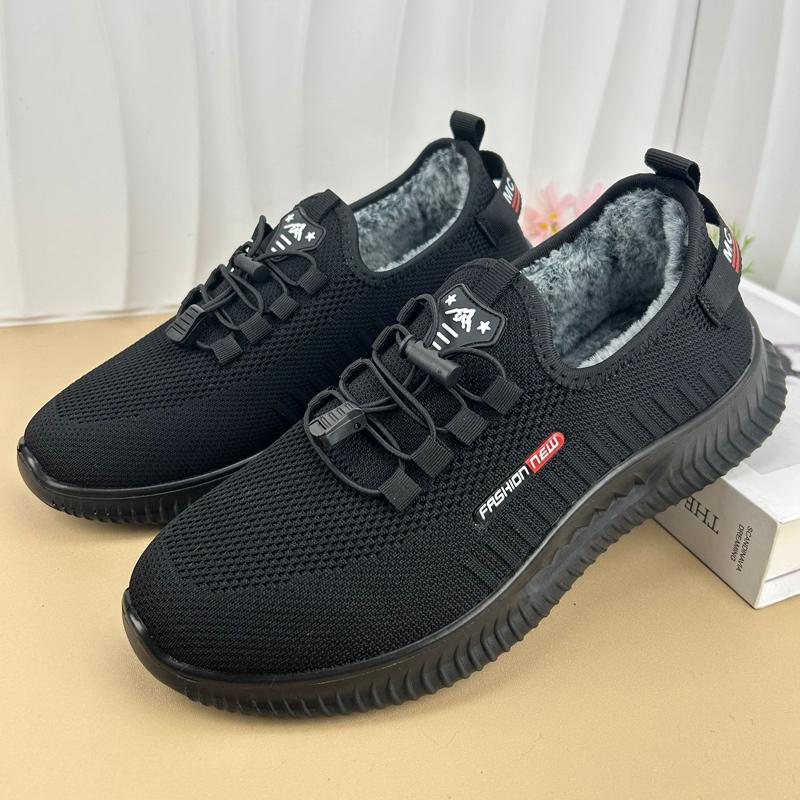 老北京布鞋冬季加绒保暖男棉鞋