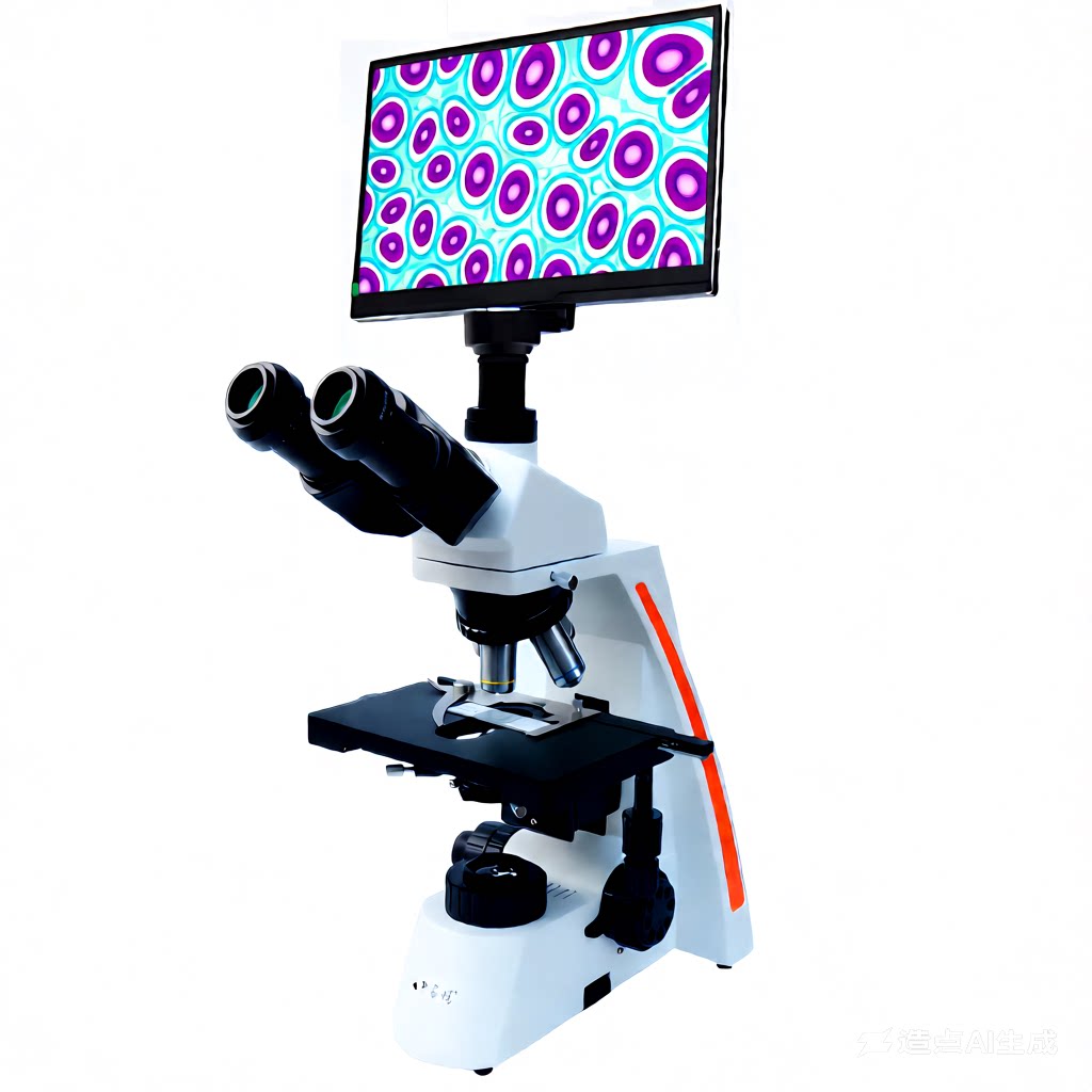 专业数码显微镜高清放大镜带显示屏科研教学用仪器
