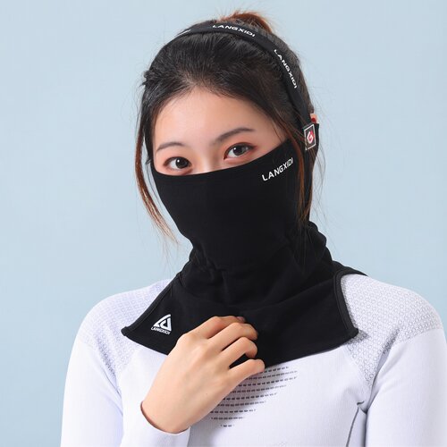 冬季户外滑雪防寒透气护脸头套