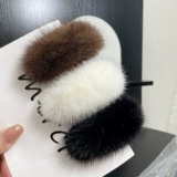 Норковые волосы зажимают корейская простота