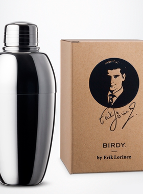 酒吧调酒 日本进口BIRDY Shaker不锈钢调酒器三段雪克壶摇酒壶