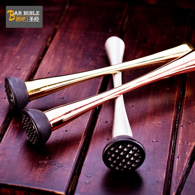 调酒柠檬mojito挤汁器不锈钢捣棒