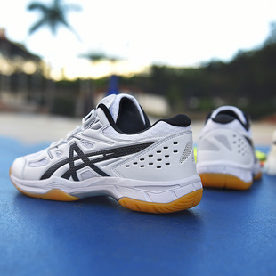 跨境运动鞋 轻便透气网面耐磨乒乓球鞋 男比赛训练羽毛球鞋